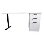 Steel Series Table Sketch TS-D-WW With Alex Drawer - Image 3